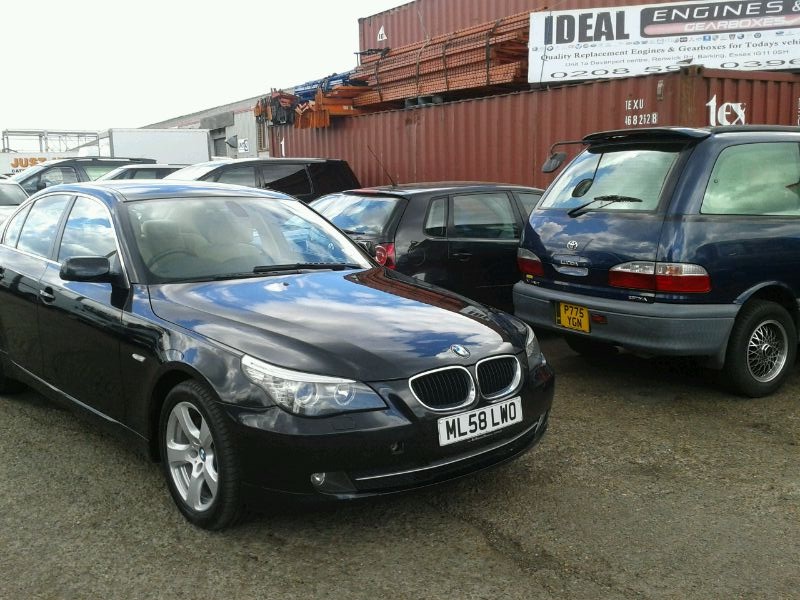 Bmw 520d with a 2.0 liter diesel engine #6